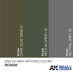 画像2: AKインタラクティブ[RCS026]WW2 US陸軍航空隊カラーズ