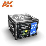 AKインタラクティブ[RCS027]WW2 US航空機インテリアカラーズ