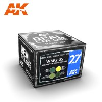 AKインタラクティブ[RCS027]WW2 US航空機インテリアカラーズ
