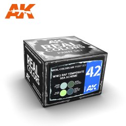 画像1: AKインタラクティブ[RCS042]WW2 RAF テンペレートシースキーム(温帯海洋迷彩カラーズ)