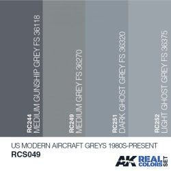 画像2: AKインタラクティブ[RCS049]US 現用航空機グレイカラーズ 1980年代以降