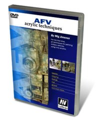 AKインタラクティブ書籍[VAL 75000]DVD AFVアクリル塗装テクニック