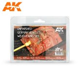 AKインタラクティブ[AK04176]ドイツ軍未完成車輌ウェザリングセット