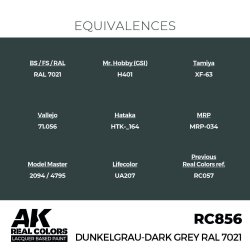 画像3: AKインタラクティブ[RC856]デュンケルグラウ RAL7021