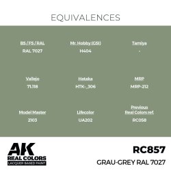 画像3: AKインタラクティブ[RC857]グラウ-グレイRAL7027