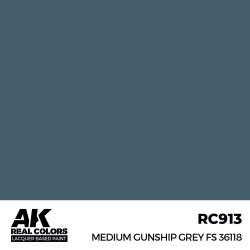 画像2: AKインタラクティブ[RC913]ミディアムガンシップグレイ FS36118