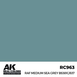 画像2: AKインタラクティブ[RC963]RAF ミディアムシーグレイ BS381C/637