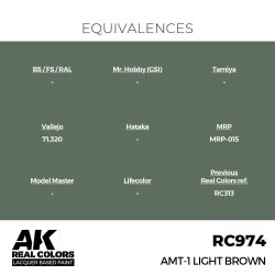 画像3: AKインタラクティブ[RC974]AMT-1 ライトブラウン