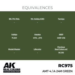 画像3: AKインタラクティブ[RC975]AMT-4 / A-24M グリーン