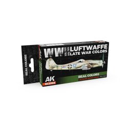 画像1: AKインタラクティブ[RCS103]WW2 ドイツ空軍 後期カラー6色セット