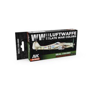 画像1: AKインタラクティブ[RCS103]WW2 ドイツ空軍 後期カラー6色セット (1)