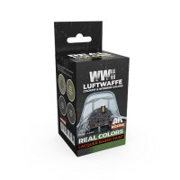 AKインタラクティブ[RCS106]WW2 ドイツ空軍コクピット＆インテリアカラー4色セット
