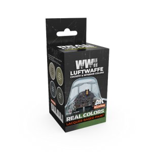 画像1: AKインタラクティブ[RCS106]WW2 ドイツ空軍コクピット＆インテリアカラー4色セット (1)