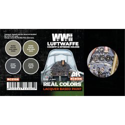画像2: AKインタラクティブ[RCS106]WW2 ドイツ空軍コクピット＆インテリアカラー4色セット