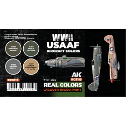 画像2: AKインタラクティブ[RCS113]WW2 US陸軍航空隊カラー4色セット