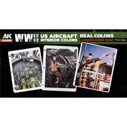 画像2: AKインタラクティブ[RCS114]WW2 US航空機インテリアカラー6色セット