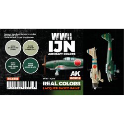画像2: AKインタラクティブ[RCS115]WW2 日本海軍機カラー4色セット