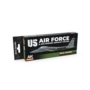 画像1: AKインタラクティブ[RCS119]US空軍＆州兵現用航空機カラー8色セット (1)