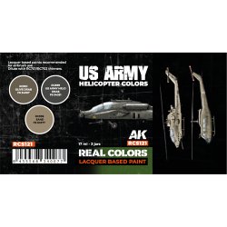 画像2: AKインタラクティブ[RCS121]US陸軍ヘリコプターカラー3色セット