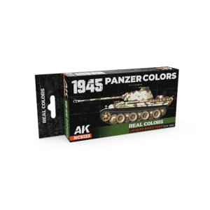 画像1: AKインタラクティブ[RCS123]WW2ドイツ戦車1945カラー6色セット (1)