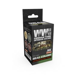 画像1: AKインタラクティブ[RCS126]WW2ドイツ戦車インテリアカラー4色セット