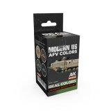 AKインタラクティブ[RCS130]US現用AFVカラー4色セット