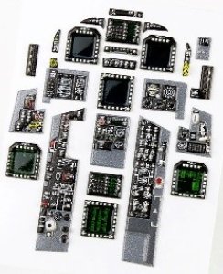 画像1: レッドフォックススタジオ[RFSQS-32108]1/32 F/A-18A ホーネット(アカデミー/キネティック用) (1)