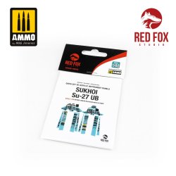 画像1: レッドフォックススタジオ[RFSQS-48036]1/48 Su-27UB フランカー C (GWH用)