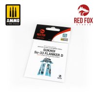レッドフォックススタジオ[RFSQS-48037]1/48 Su-33 フランカー D (キネティック用)