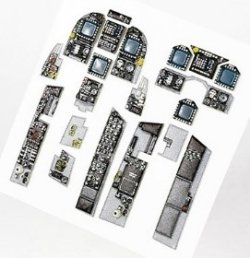 画像1: レッドフォックススタジオ[RFSQS-48086]1/48 F/A-18D ホーネット(キネティック用)