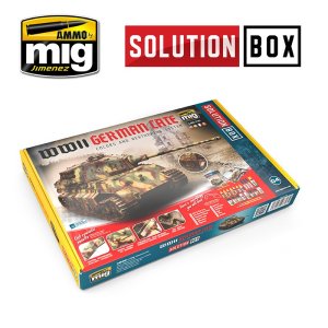 画像1: AMMO[AMIG7703]ソリューションボックス 04：WW.II ドイツ軍戦闘車両 (後期) (1)