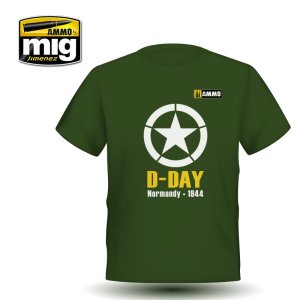 画像1: AMMO[AMIG8029L]D-DAY ノルマンディー上陸作戦 Tシャツ(L) (1)