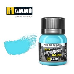 画像1: AMMO[AMIG0631]ダイオ ドライブラシ：ターコイス