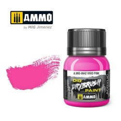 画像1: AMMO[AMIG0642]ダイオ ドライブラシ： ヴィヴィッドピンク