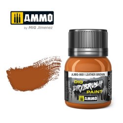 画像1: AMMO[AMIG0651]ダイオ ドライブラシ：レザーブラウン
