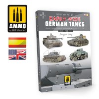 AMMO書籍[AMIG6037]第二次世界大戦初期のドイツ戦車 の塗装法