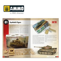 画像2: AMMO書籍[AMIG6273]ライフィールド社製タイガー戦車のモデリングガイド