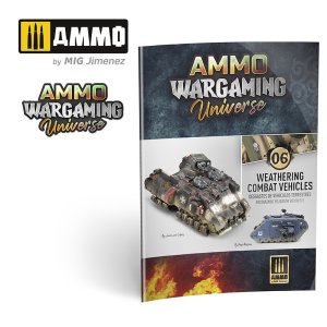 画像1: AMMO書籍[AMIG6925]アモ ウォーゲーム ユニバース ブック 06：ウェザリング コンバットビークル (1)