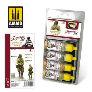 画像1: AMMO[AMIG7040]WW.II 日本兵用カラーセット (1)