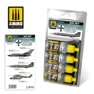 画像1: AMMO[AMIG7243]ドイツ連邦海軍航空機用カラーセット (1)