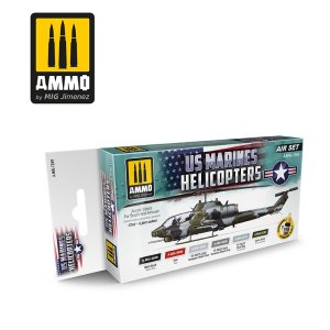 画像1: AMMO[AMIG7249]米海兵隊 ヘリコプター カラーセット (1)