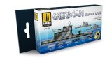 AMMO[AMIG7258]WW.II ドイツ U-ボート カラーセット