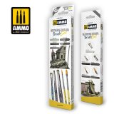 AMMO[AMIG7611]ウェザリング ダイオラマ ブラシセット