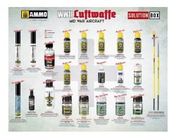 画像3: AMMO[AMIG7726]ソリューションボックス： WW.II ドイツ空軍航空機 (中期)