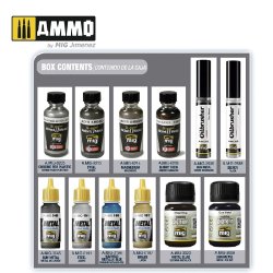 画像2: AMMO[AMIG7809]ソリューションセット： メタリックカラー