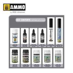 画像2: AMMO[AMIG7810]ソリューションセット：艦載機用 ウェザリングセット