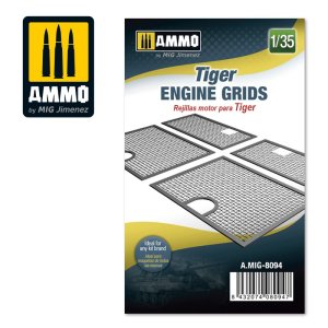 画像1: AMMO[AMIG8094]1/35 タイガー用エンジングリル (1)