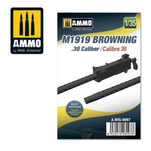画像1: AMMO[AMIG8097]1/35 ブローニング M1919 機関銃 .30 cal (1)