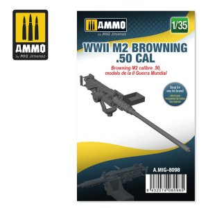 画像1: AMMO[AMIG8098]1/35 ブローニング M2 .50cal (WW.II) (1)