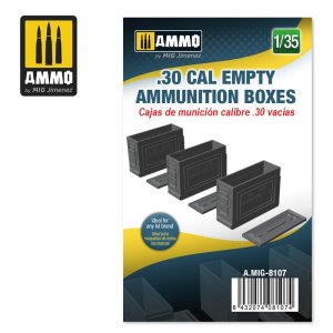 画像1: AMMO[AMIG8107]1/35 .30cal 弾薬箱 (空) (1)